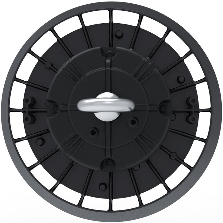 Hallentiefstrahler HBL-J 100W, 15.860 lm, Lumileds 2835, Philips Xitanium, Neutralweiß (5000K), 172 lm/W, 90°, inkl. integriertem Bewegungsmelder-Steckplatz