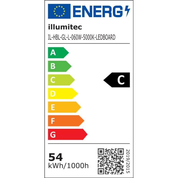 Hallentiefstrahler HBL-L 060W, 8.000 lm, Epistar SMD2835, Standard, dimmbar 1-10V, Neutralweiß (5000K) 90° 148 lm/W