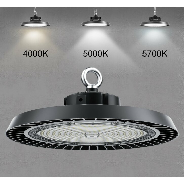 LED Hallenstrahler 200/160/120W, 90°, 174 lm/W, Lifud Netzteil, 5700/5000/4000K, 5-Jahre Garantie, HBL-P