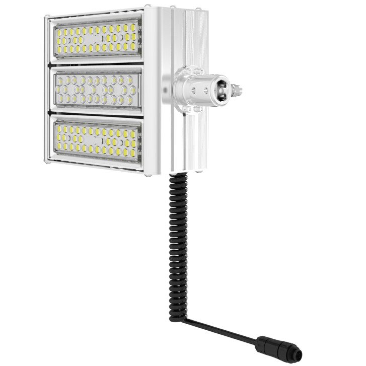 Modularer Flächenstrahler CHAMPION-3 mit 3x LED Modul 60W, 230 V