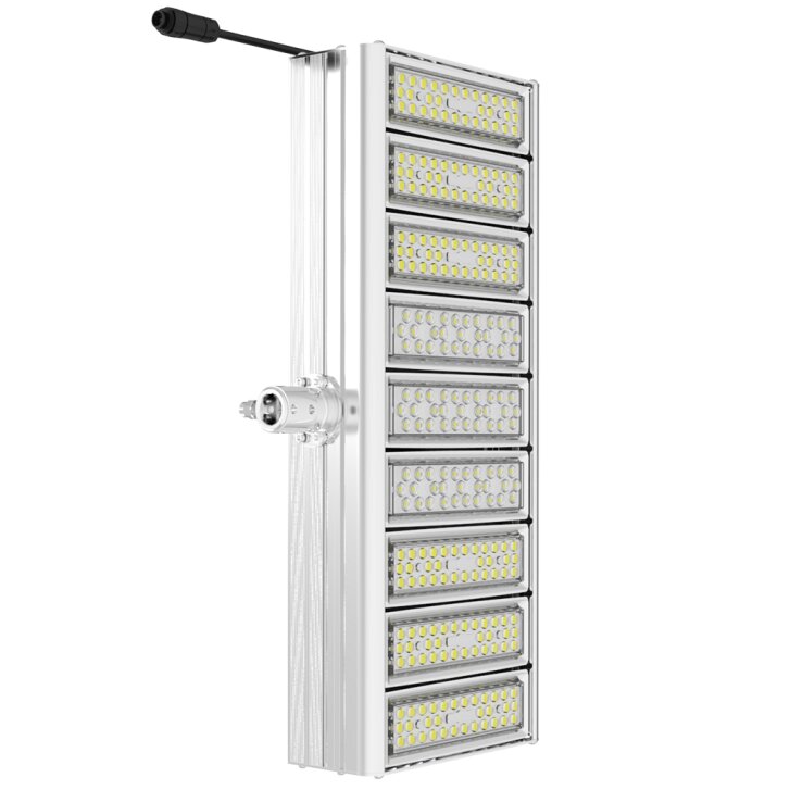 Modularer Flächenstrahler CHAMPION-9 mit 9x LED Modul 60W, 230 V