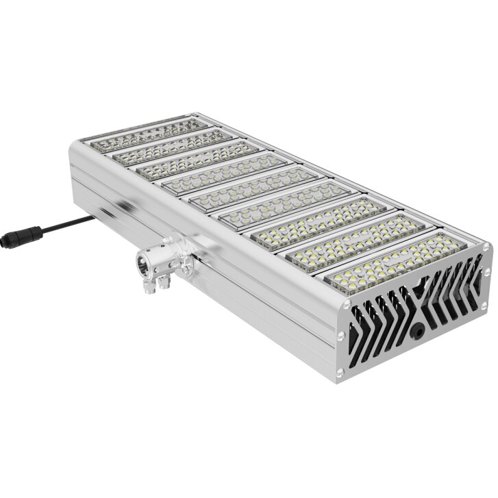 Modularer Flächenstrahler CHAMPION-9 mit 9x LED Modul 60W, 230 V